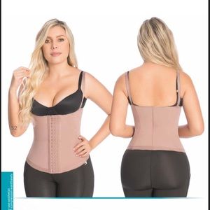 Fájate, tan waist trainer size large
